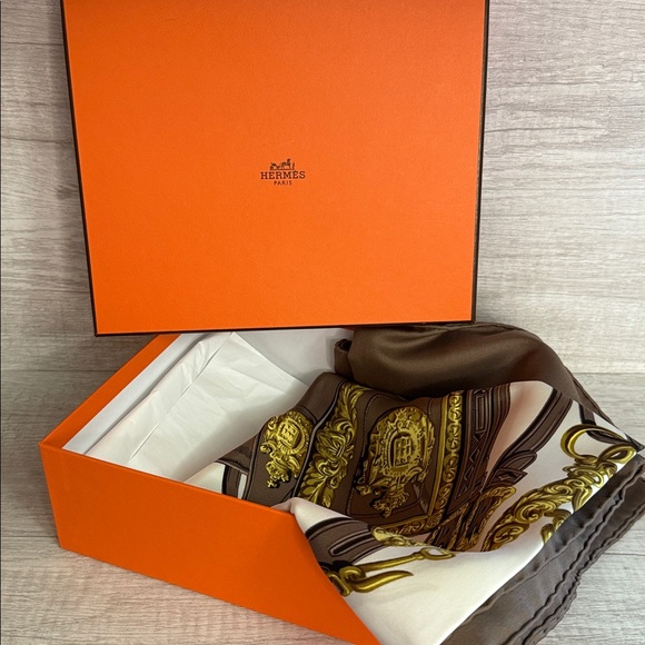 Hermes Accessories - Hermes Brides de Gala Silk Scarf w/ Hermes Box and Tissue